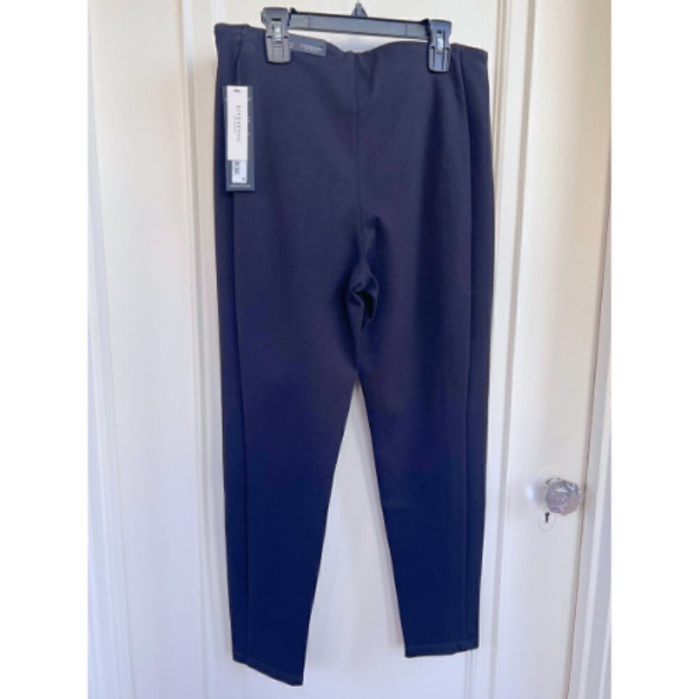 LIVERPOOL Petite Black High Rise Legging Size 10P - Picture 4 of 9
